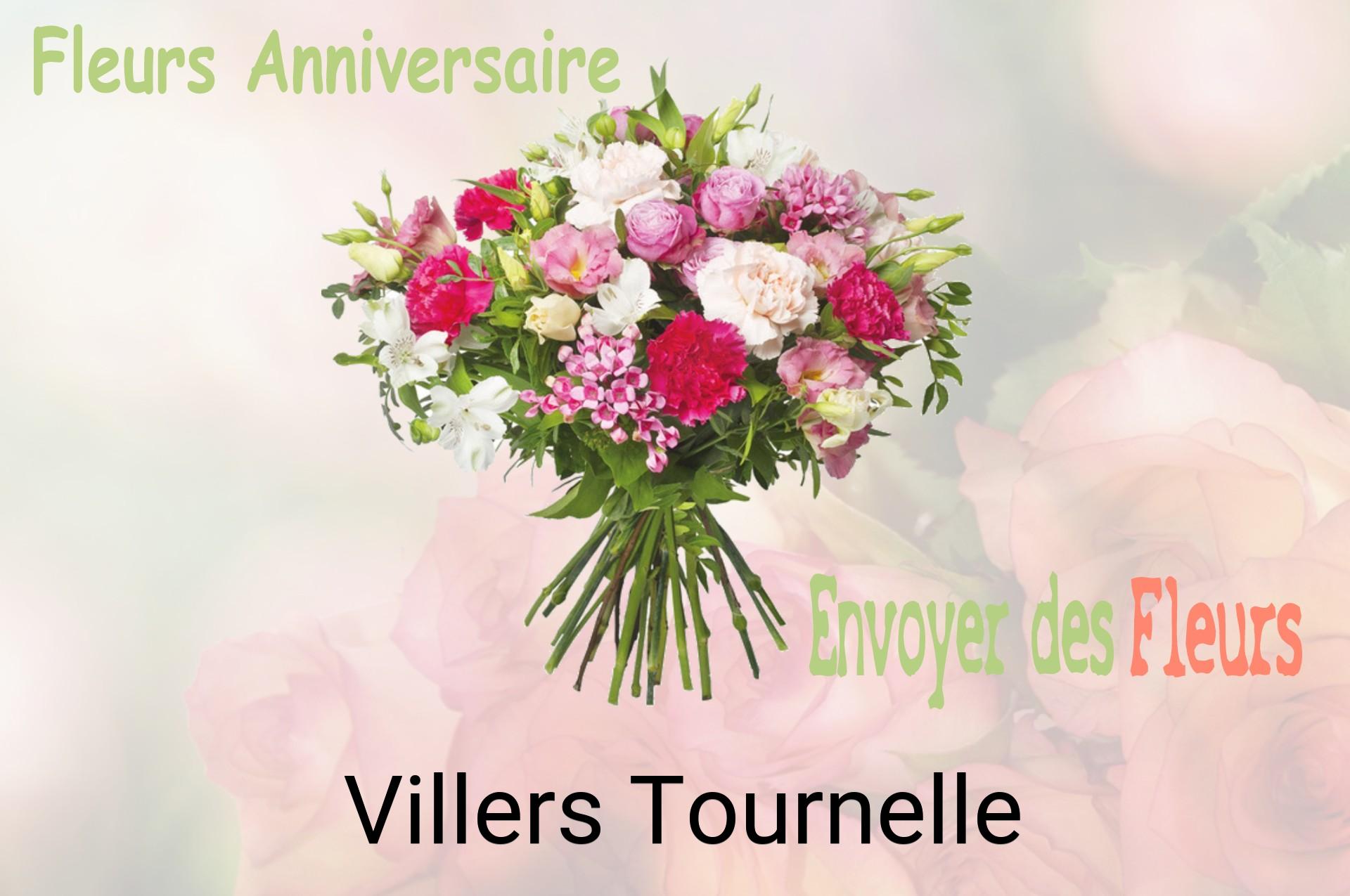 Bouquet de fleurs d’anniversaire livré à Villers-Tournelle