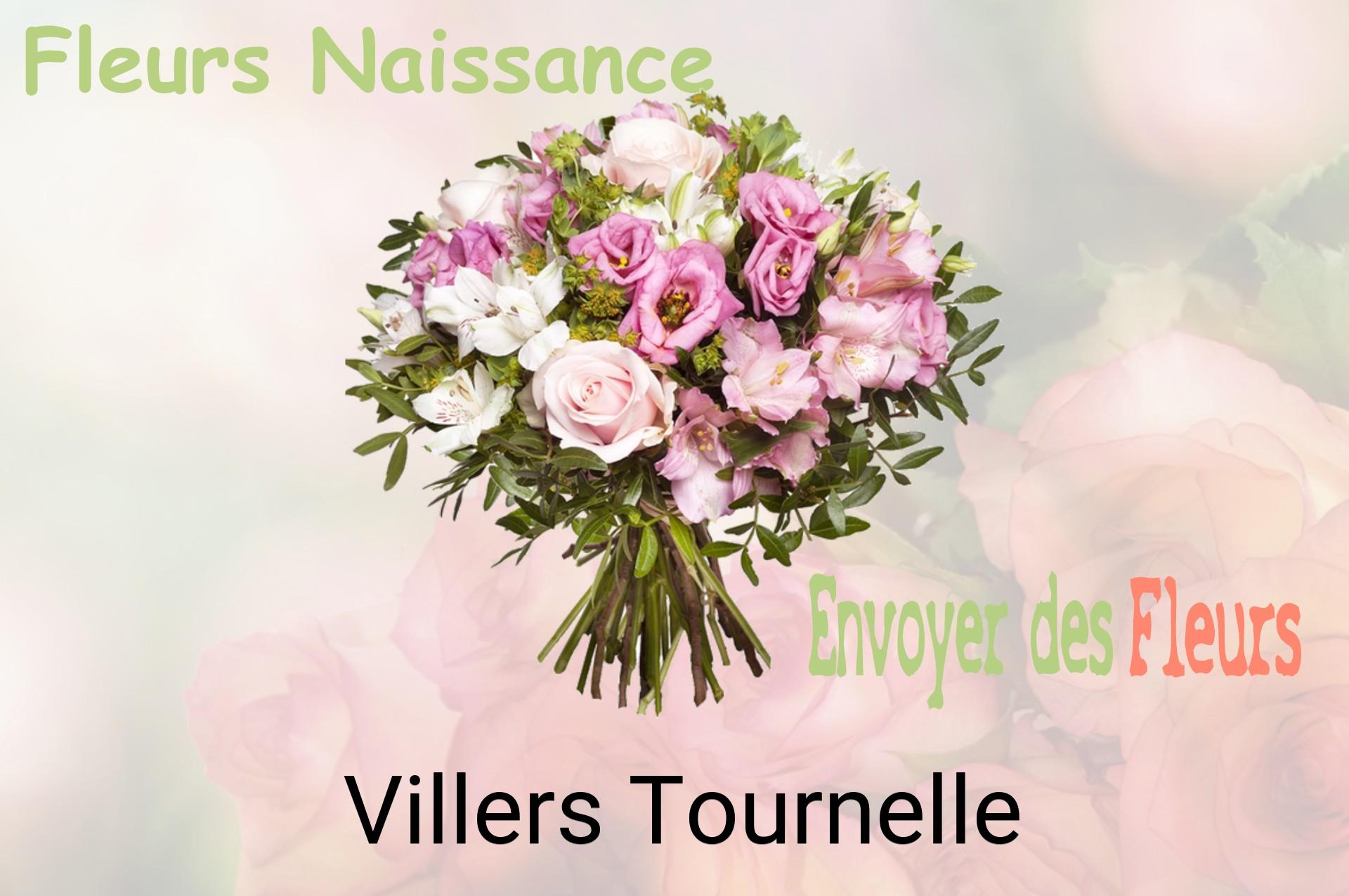 Bouquet de fleurs de naissance livré à Villers-Tournelle